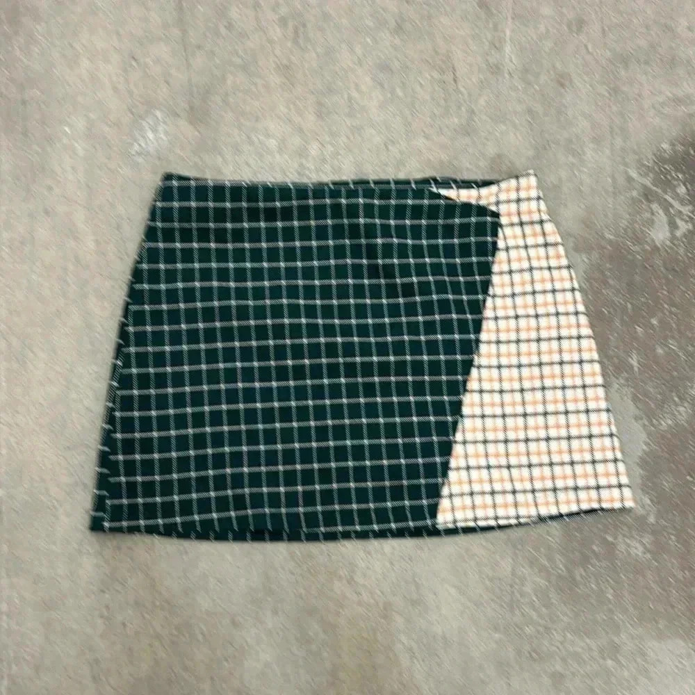 Urban outfitters plaid miniskirt